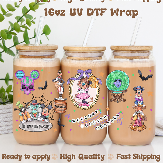 H Mansion -16oz UV DTF Wrap