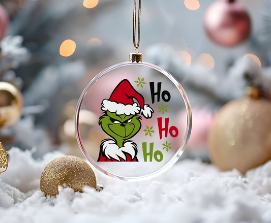 Ho Ho Ho-UVDTF Ornament Decal