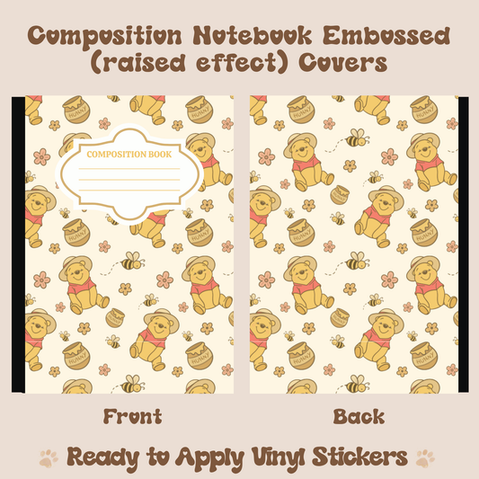 Honey B - Embossed Vinyl Notebook Cover