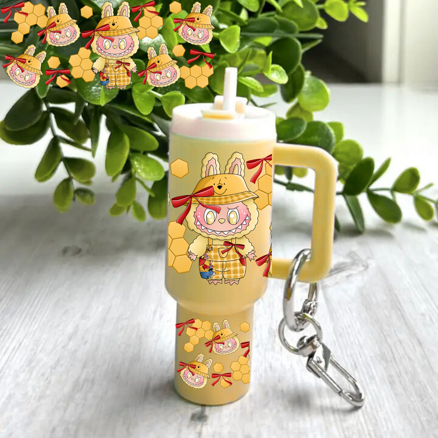Honey Bear Bubu -Mini tumbler wrap
