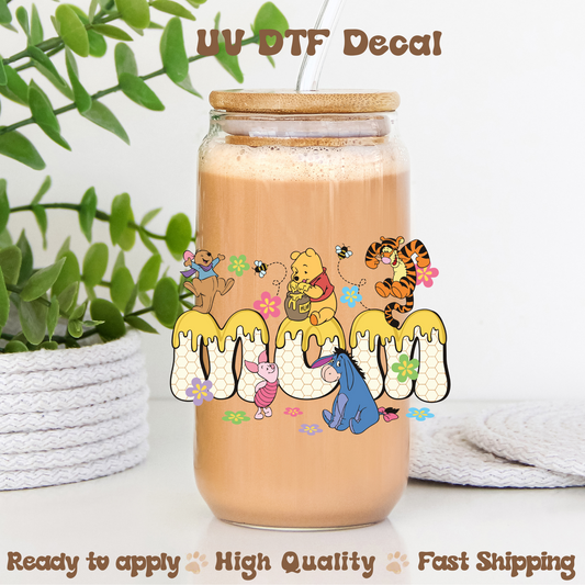 Honey Mom  -UVDTF Decal
