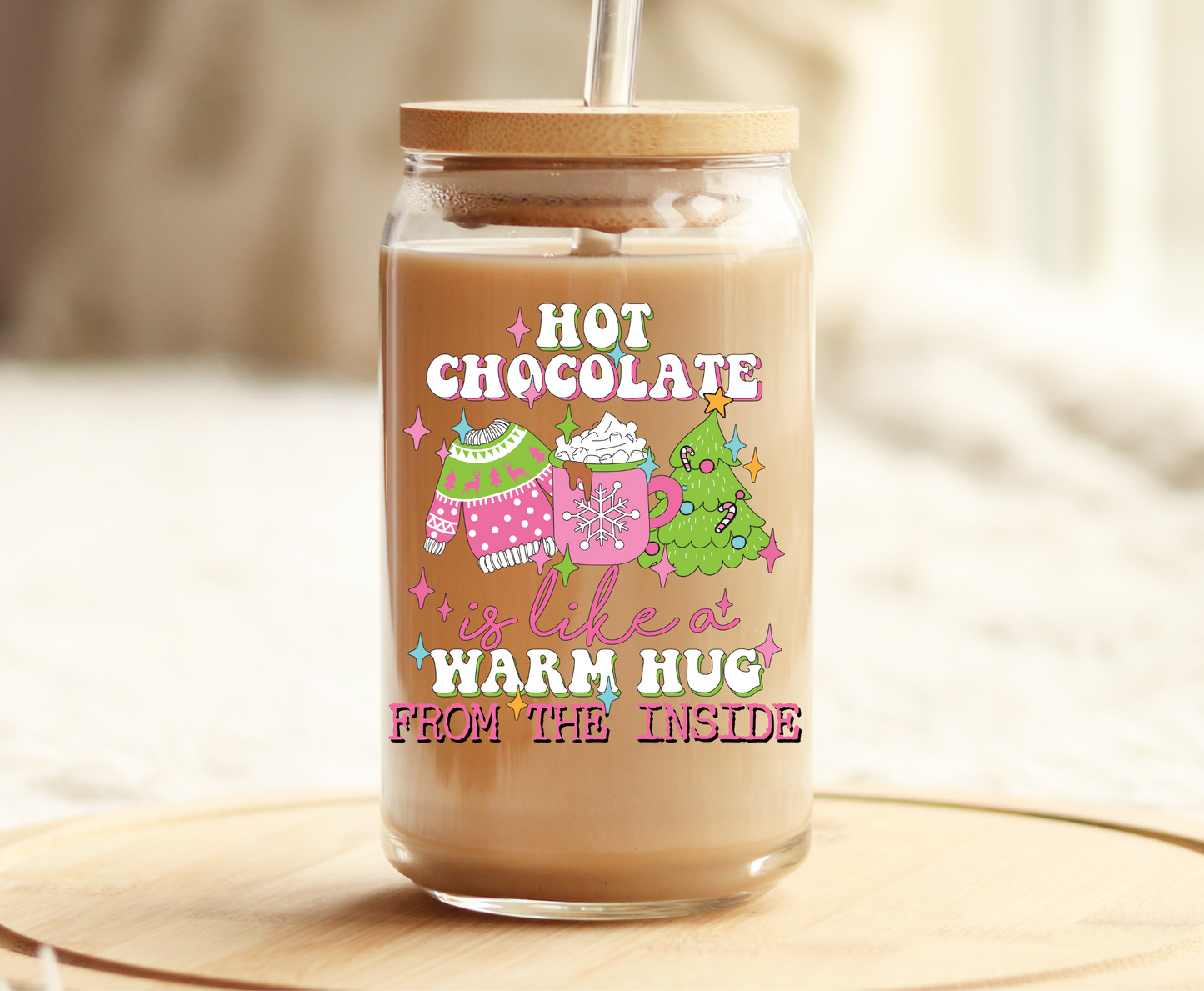 Hot chocolate -UVDTF Decal