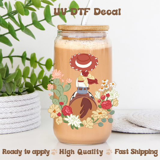 Howdy J - UVDTF Decal