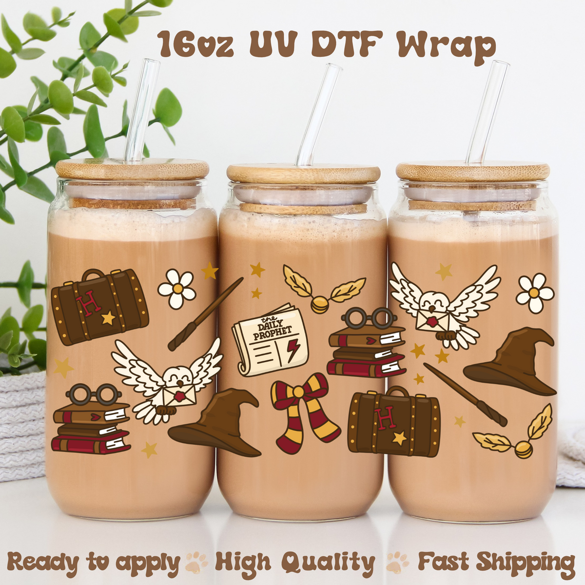 HP Brown - UV DTF Wrap