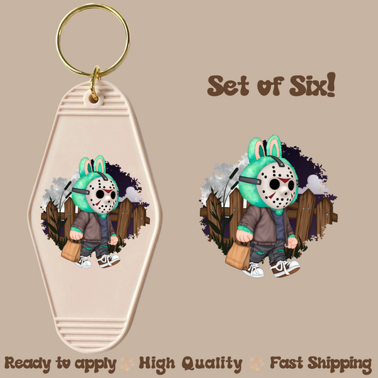 J bubu - UV DTF Motel Keychain Decal
