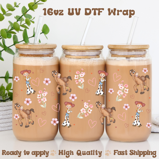 Jess  -16oz UV DTF Wrap