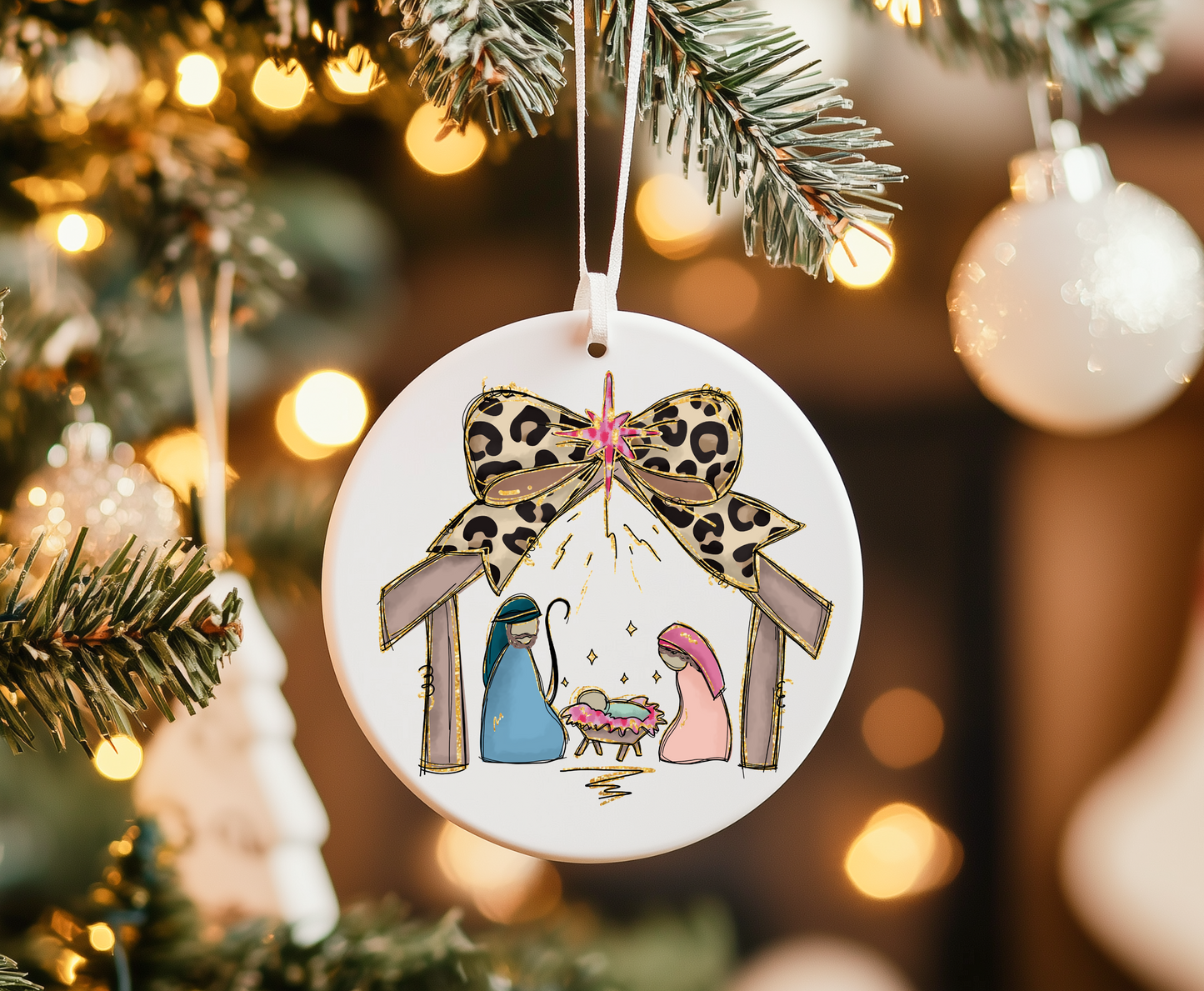 Jesus  -UVDTF Ornament Decal