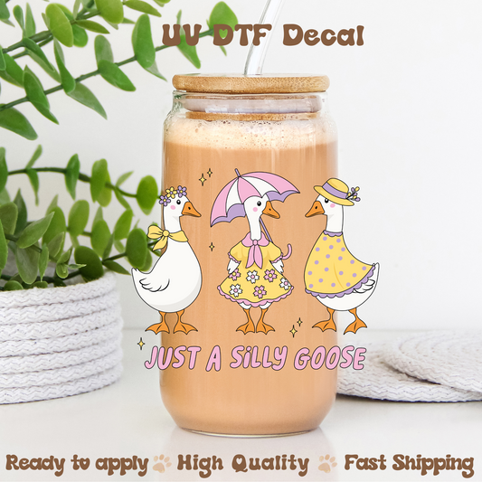 Just a Silly Goose -UVDF Decal