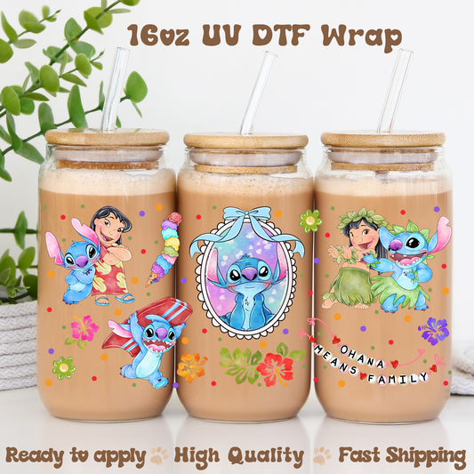L and S -16oz UV DTF Wrap
