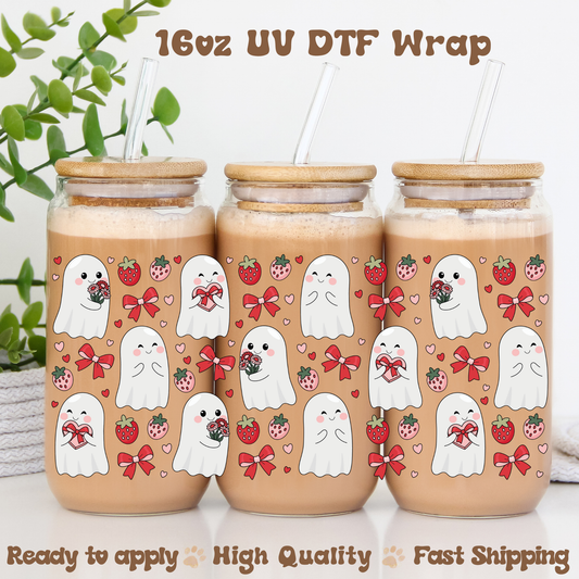 Love Ghosts - 16oz UV DTF Wrap