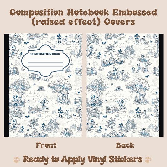 Magical - Embossed Vinyl Notebook Cover