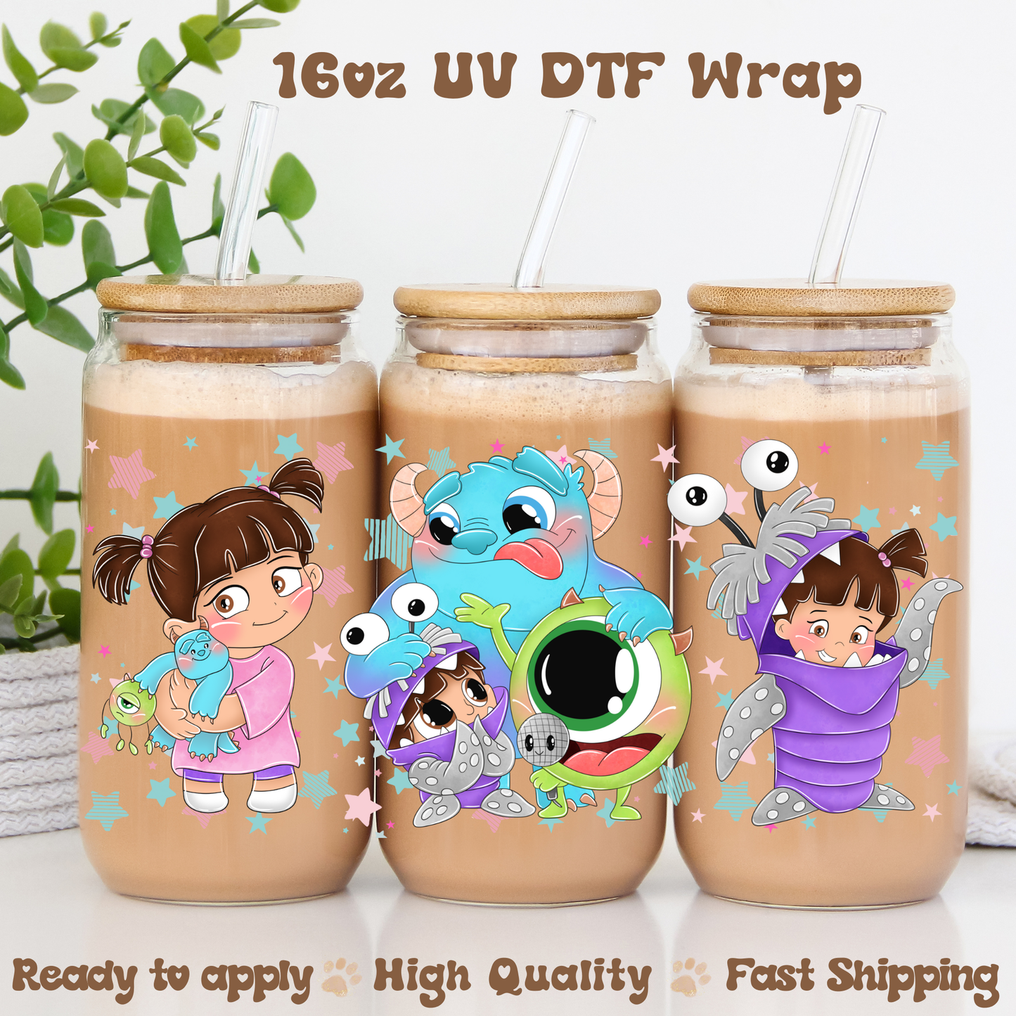 M Crew - 16oz UV DTF Wrap