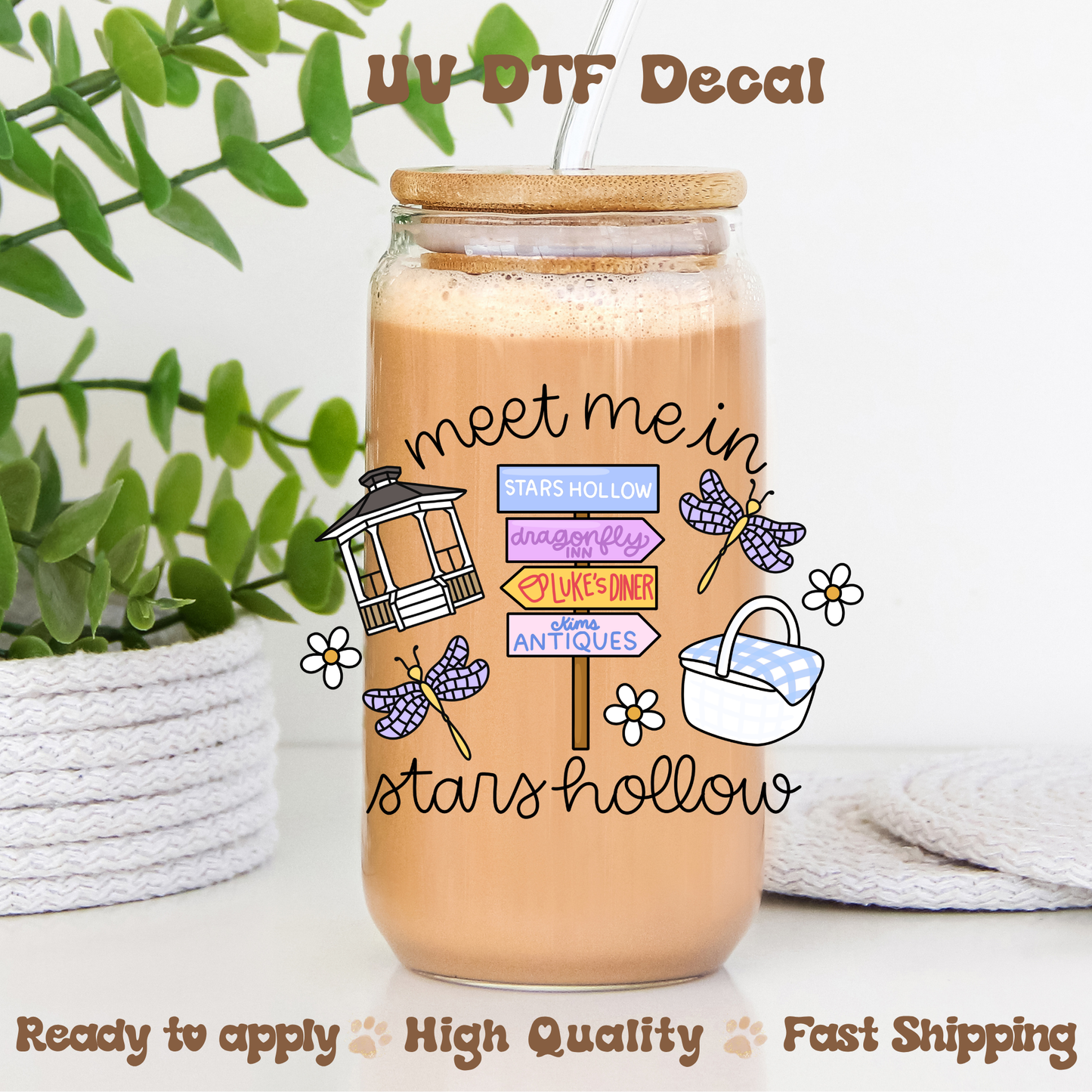 Meet me in SH - UVDTF Decal