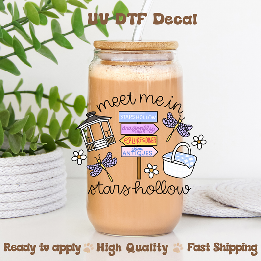 Meet me in SH - UVDTF Decal