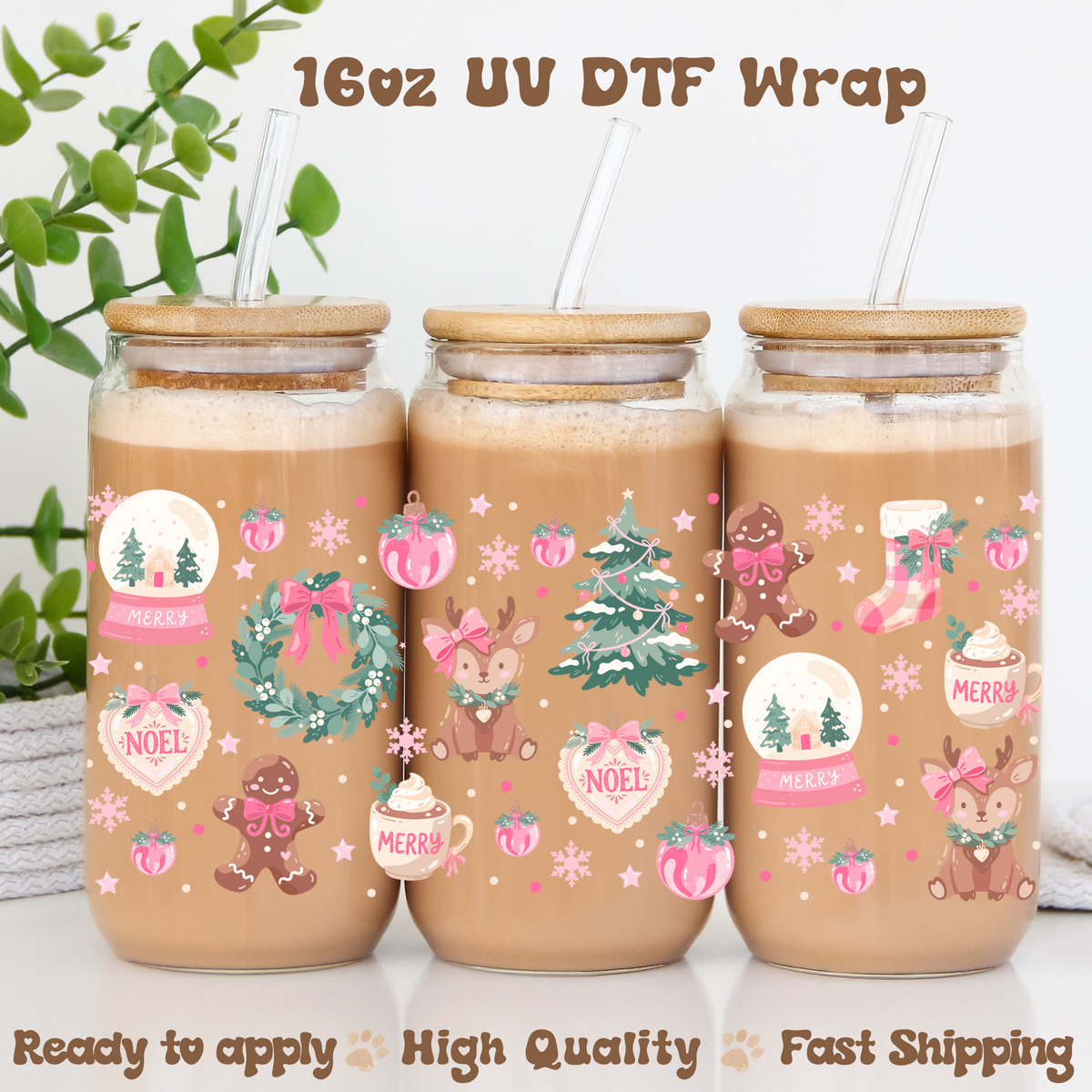 Merry - UV DTF Wrap