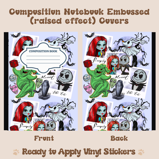 Ngthmr - Embossed Vinyl Notebook Cover