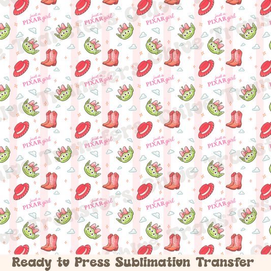 P Girly - Sublimation Sheet