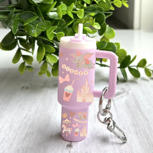 Pink Carousel -Mini tumbler wrap