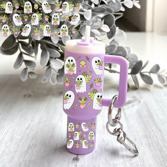 Plants and ghosts -Mini tumbler wrap