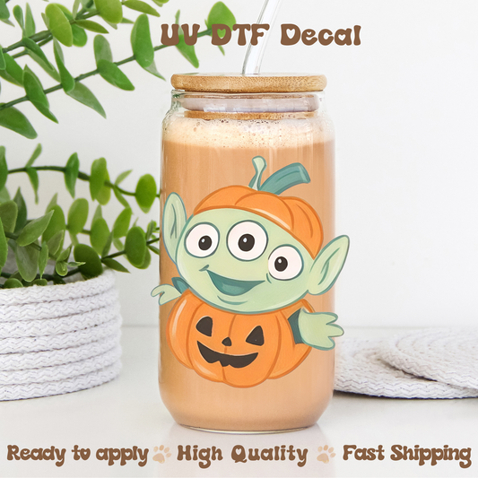 Pumpkin Guy- UVDTF Decal