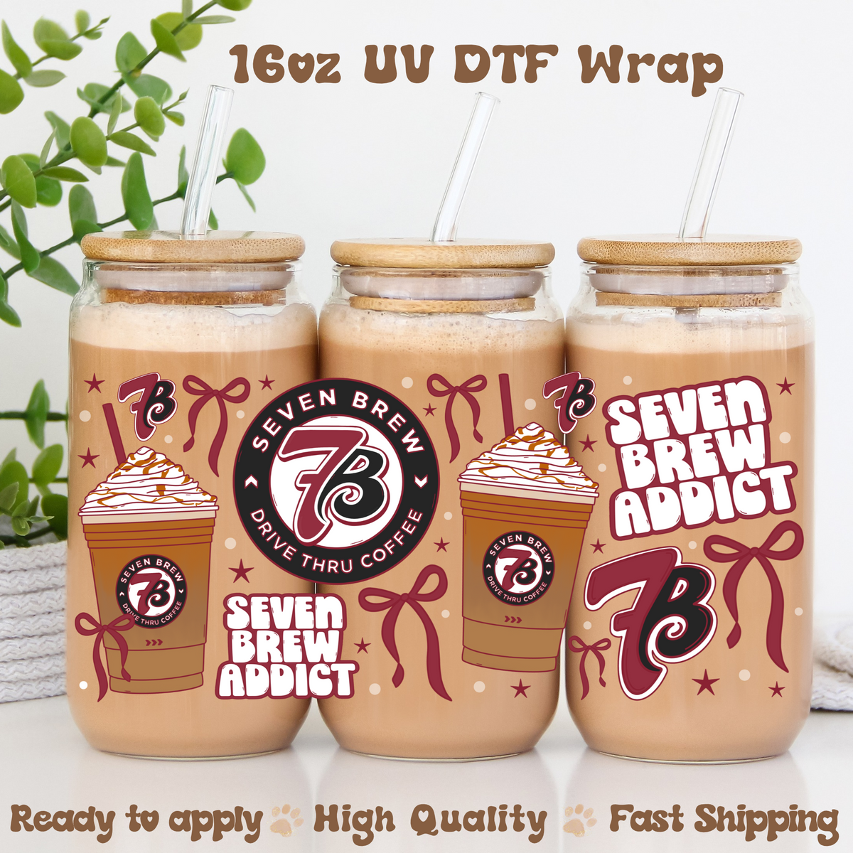 S B Addict - UV DTF Wrap