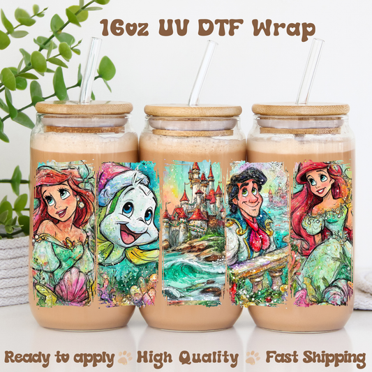 Sea P- 16oz UV DTF Wrap