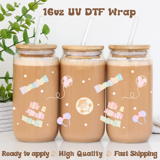 Small W -16oz UV DTF Wrap