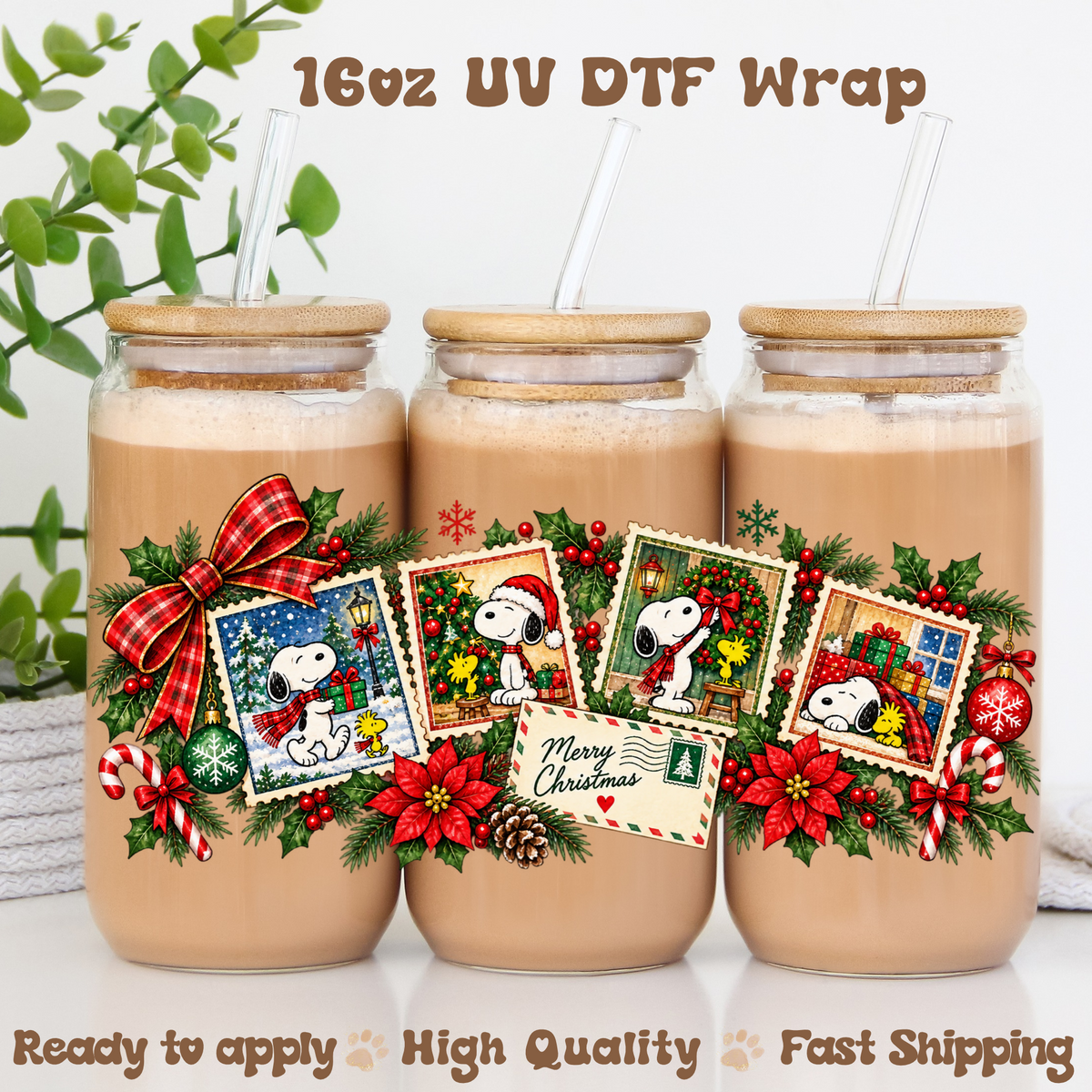 Sno Christmas  - UV DTF Wrap