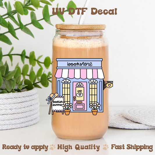 Summer Bookstore - UVDTF Decal