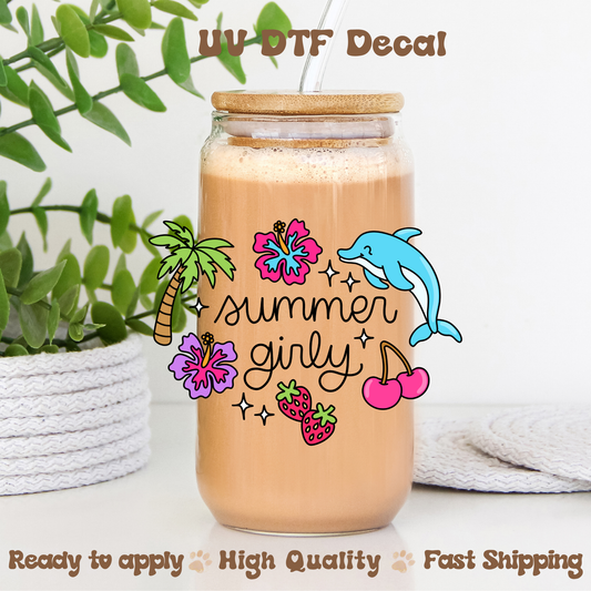 Summer girly - UVDTF Decal
