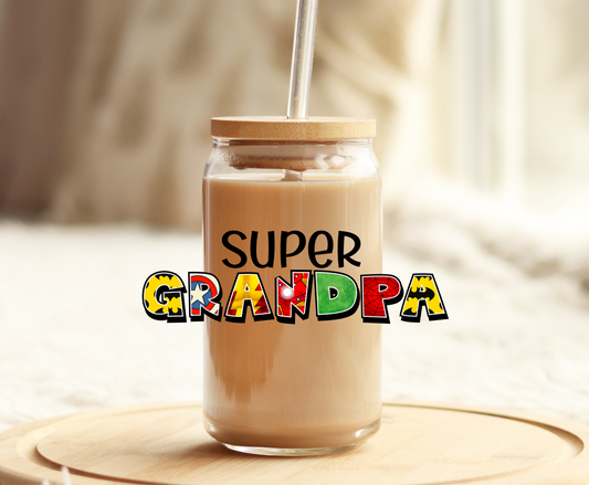 Super Grandpa - UVDTF Decal
