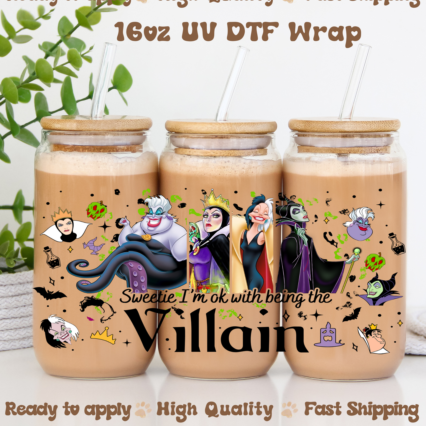 Sweetie -16oz UV DTF Wrap