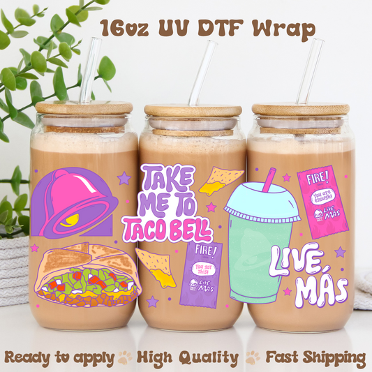 Taco B - UV DTF Wrap
