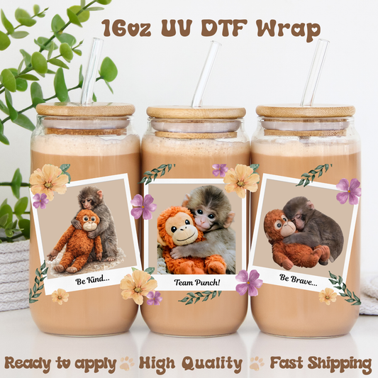 Team Punch Be Kind - 16oz UV DTF Wrap