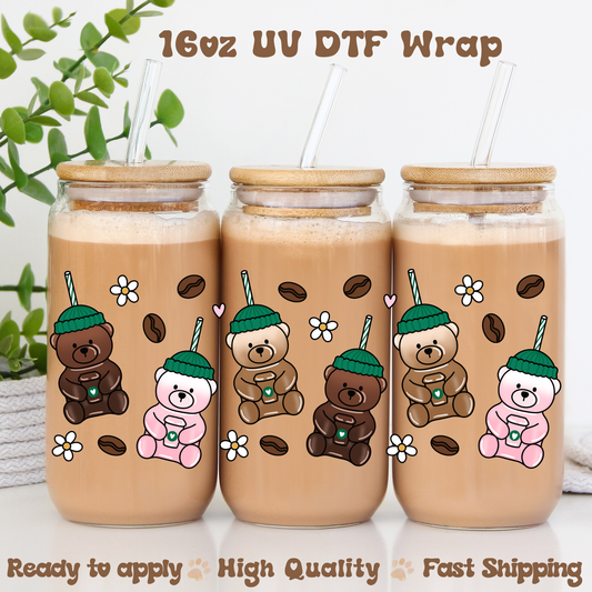 Teddy - 16oz UV DTF Wrap