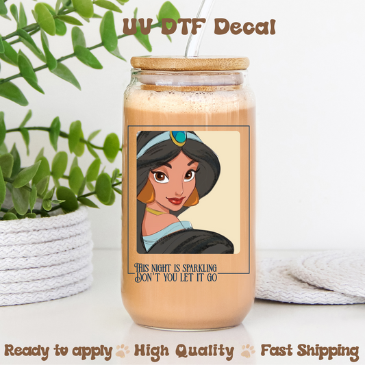 The Night is Sparkling 2 -UVDTF Decal