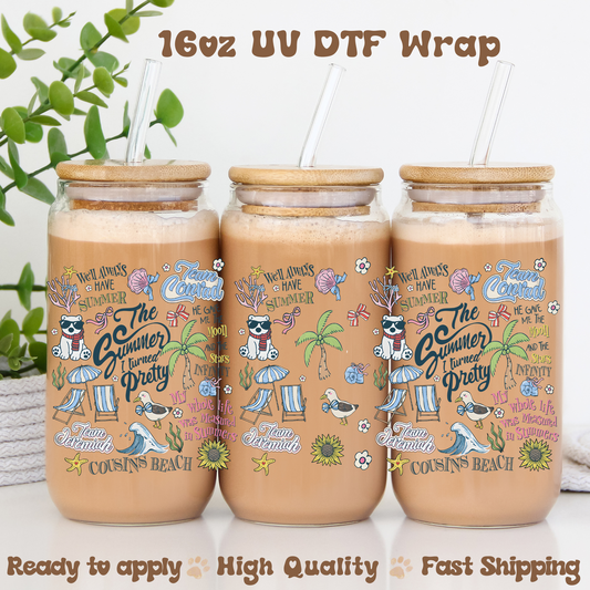 The Summer V  -16oz UV DTF Wrap