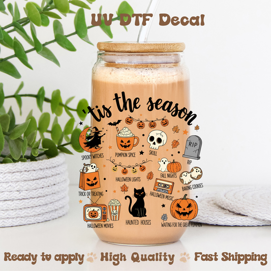 Tis the season fall - UVDTF Decal