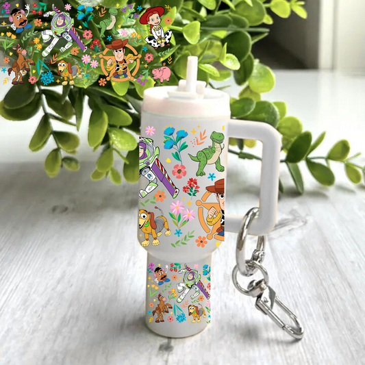 TS and flowers -Mini tumbler wrap