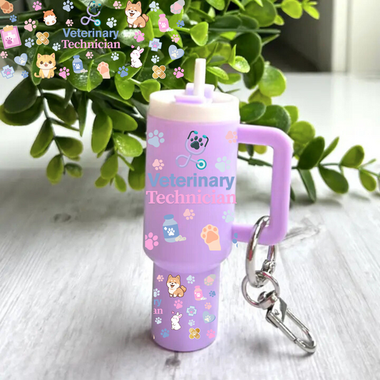 Veterinary technician -Mini tumbler wrap