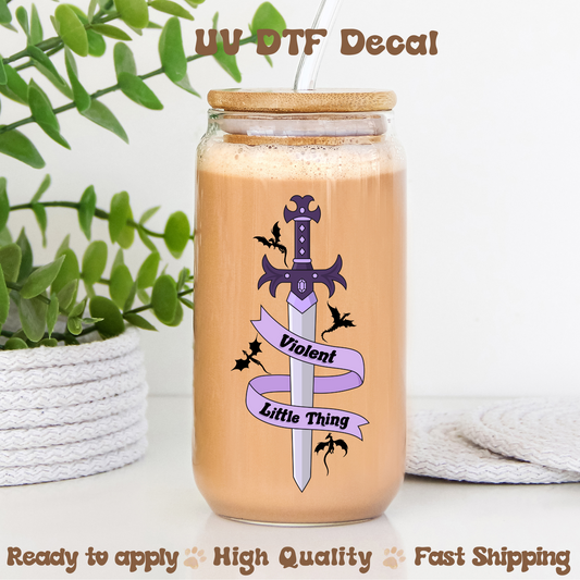 Cat Mom Pink and Green -UVDTF Decal