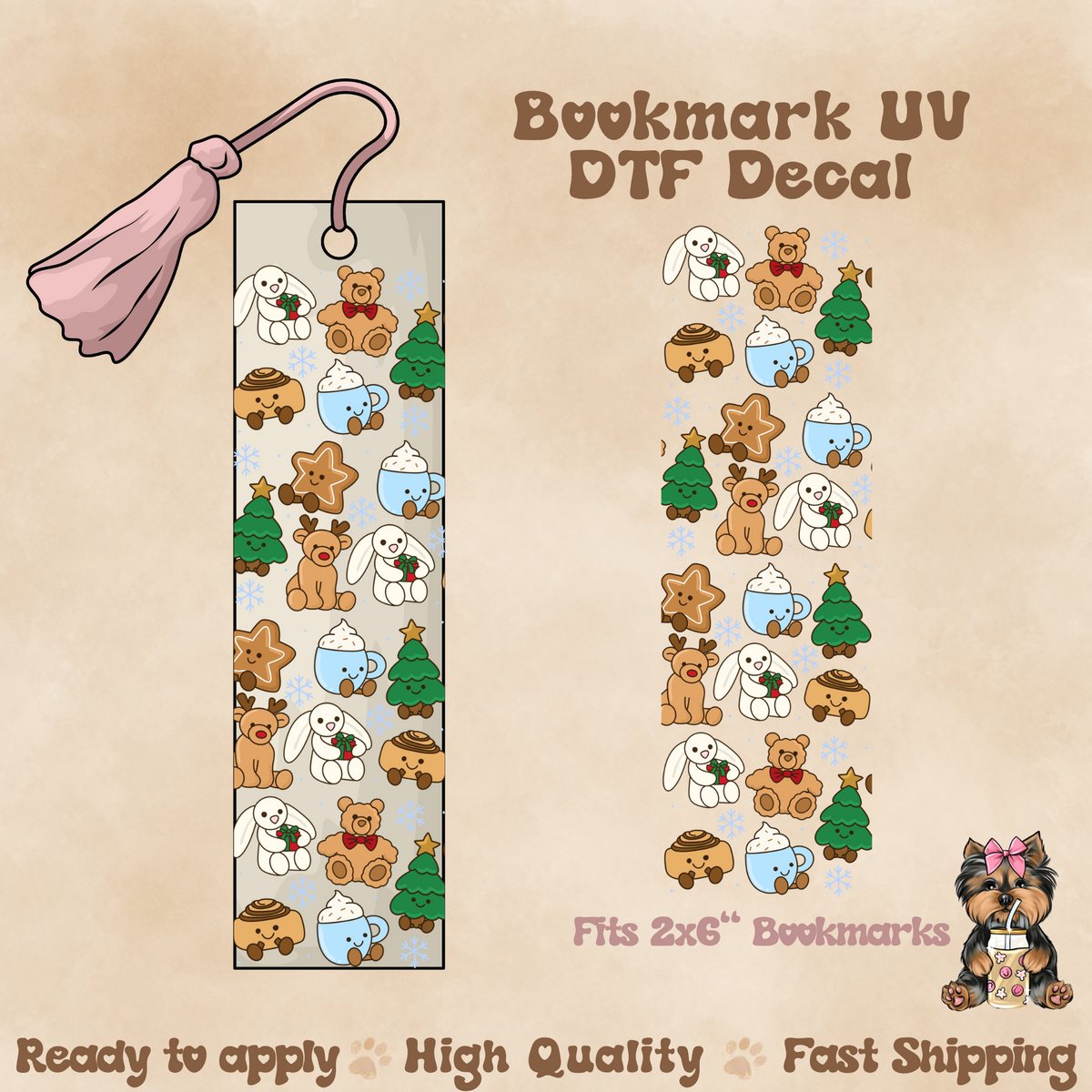 Winter Stuffies - UV DTF Wrap