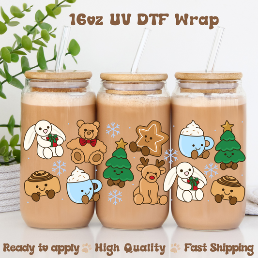 Winter Stuffies - UV DTF Wrap