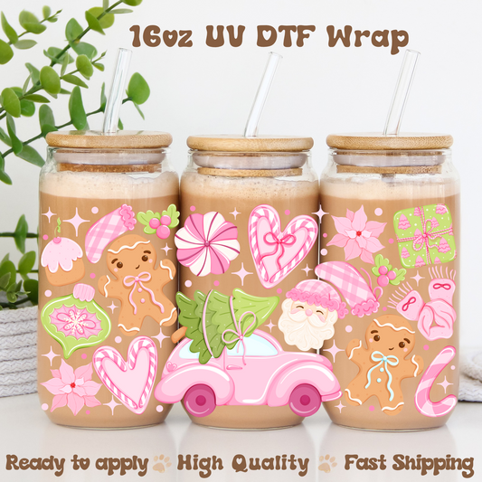 Xmas Car - UV DTF Wrap
